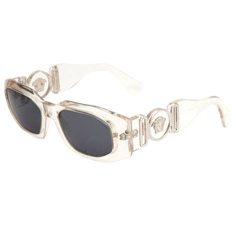 vintage clear versace sunglasses|vintage Versace sunglasses 1990s.